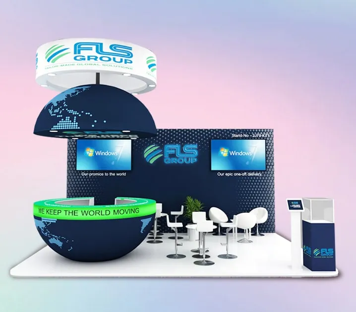 Trade show booth design in Miami