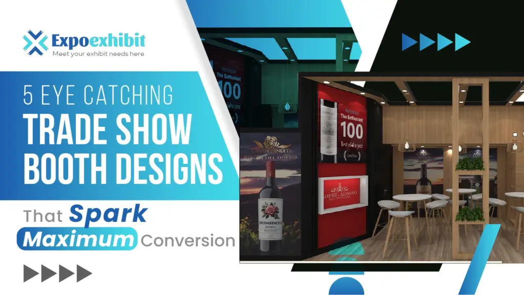 eye catching trade show booth designs