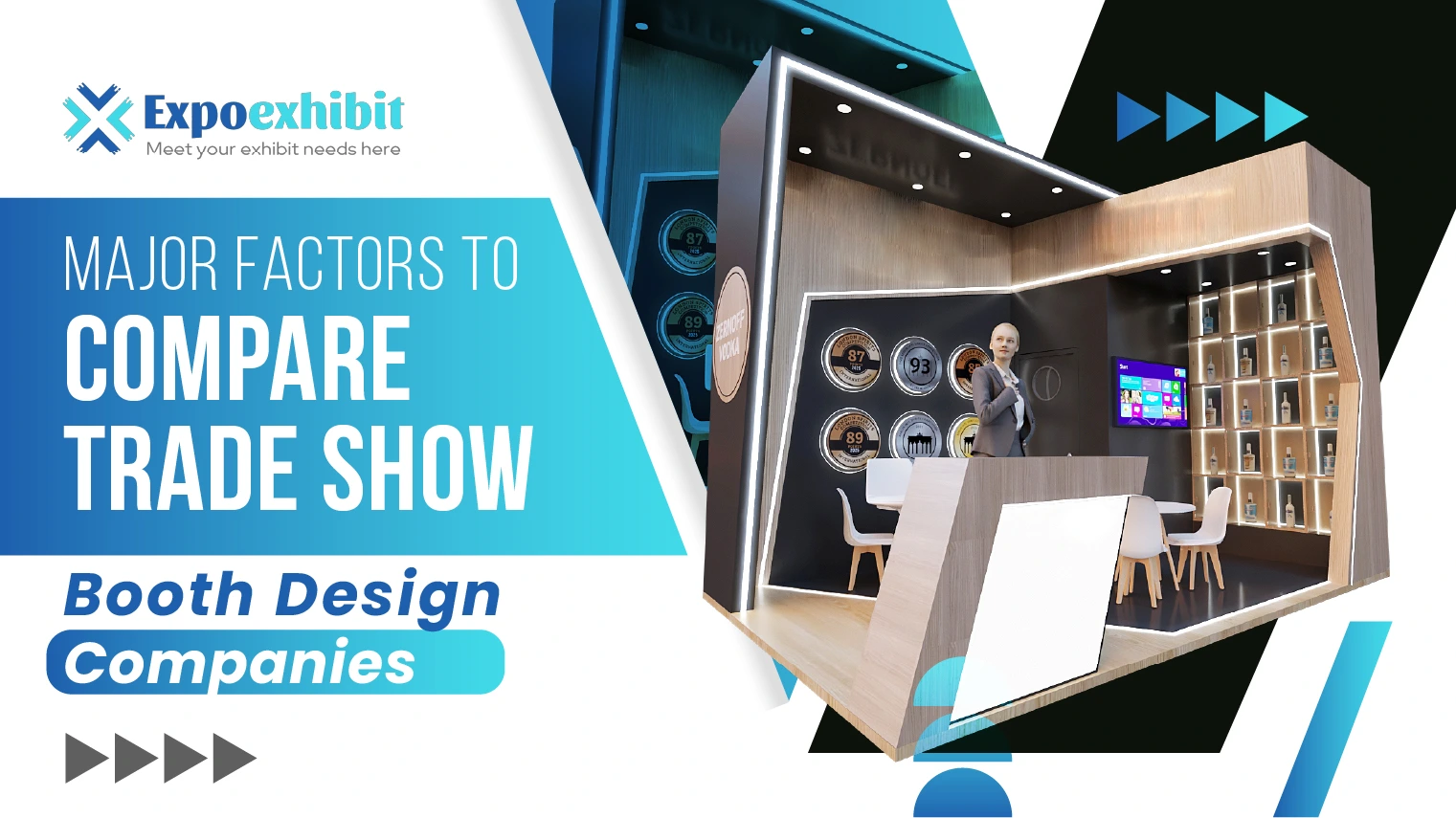 compare trade show booth design companies