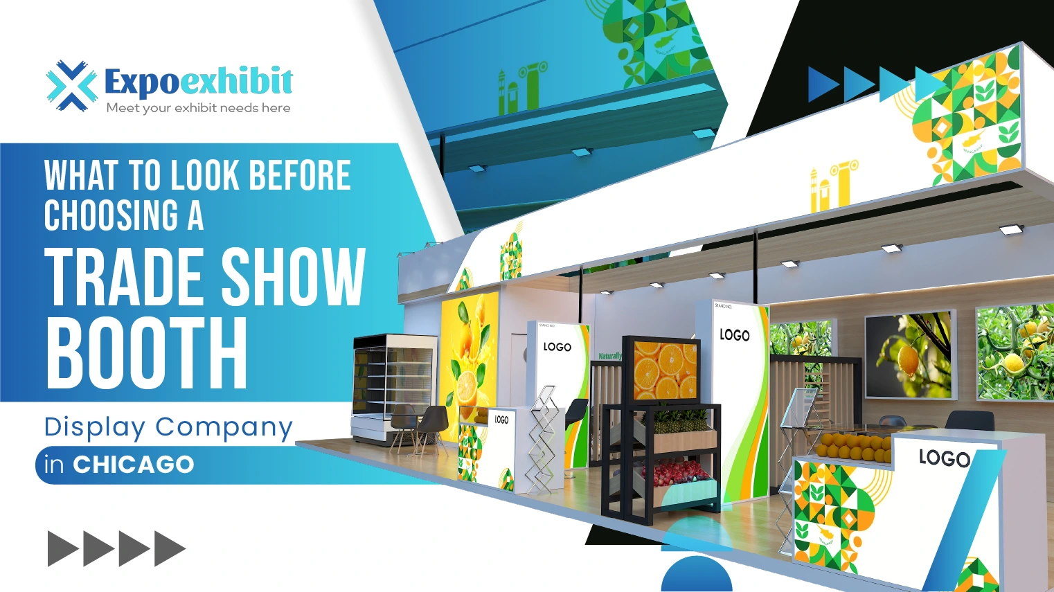 Trade show booth display company in Chicago