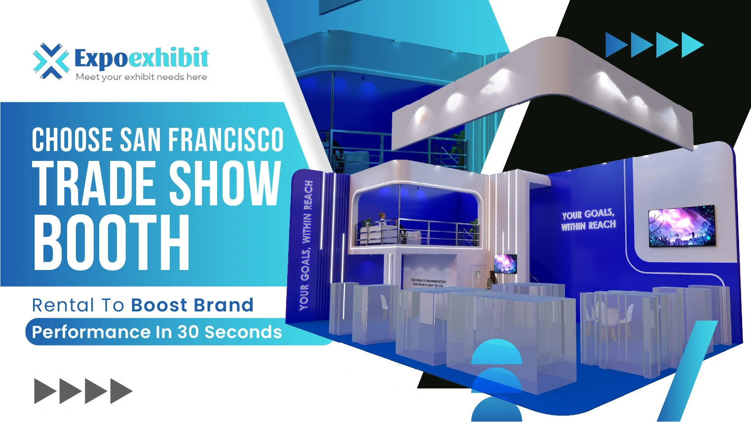 last minute trade show booth rental companies​