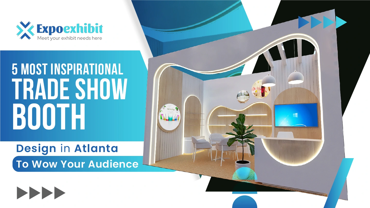 Trade show booth design in Atlanta