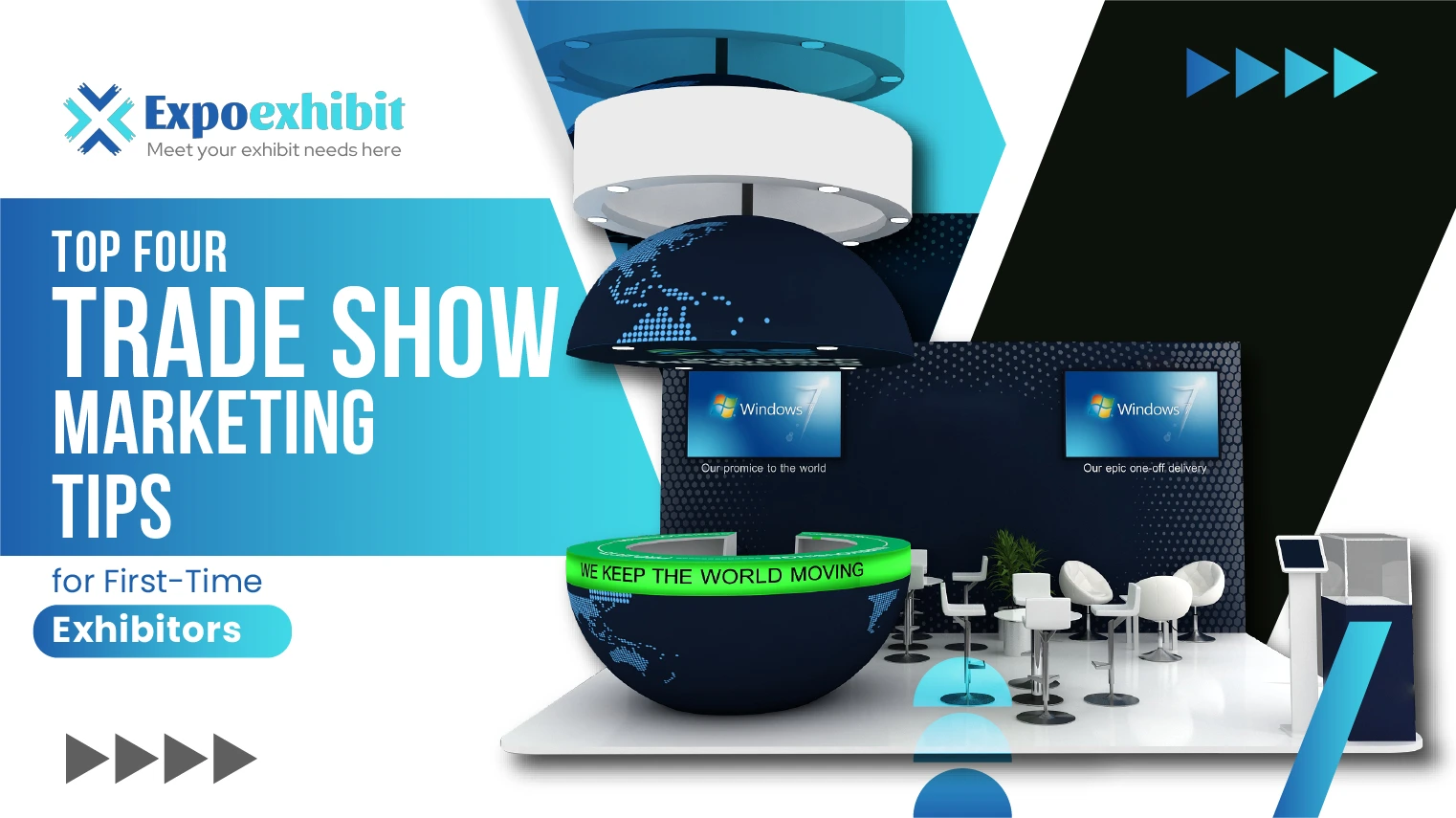 trade show marketing tips for first-time exhibitors