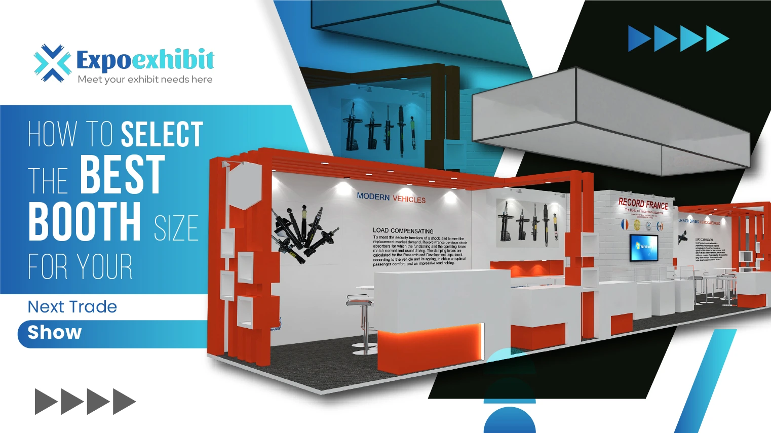 trade show booth size