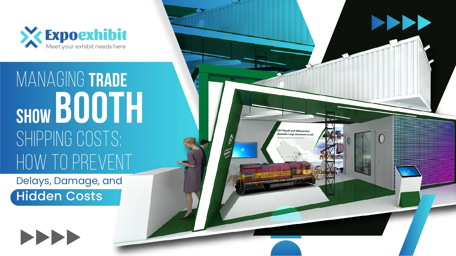 trade show booth shipping costs